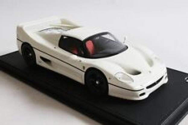 BBR Ferrari F50 Coupe 1995 Avus White 100 P18189F1