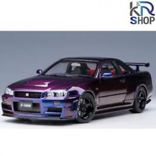 AUTOart Nissan Skyline GT-R R34 Z-tune Midnight Purple 77464