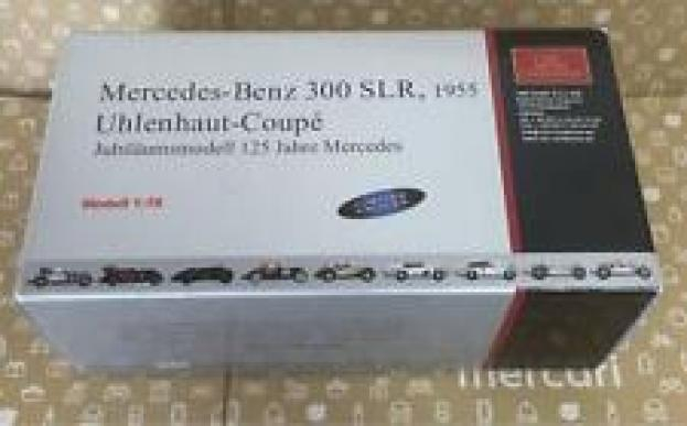 CMC Mercedes Benz 300 SLR Uhlenhaut with Blue Interior M-088