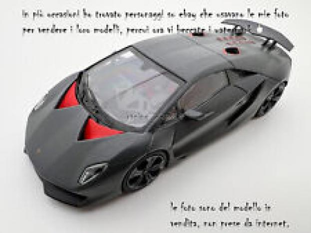 AUTOart Lamborghini Sesto Elemento Carbon Grey 54671
