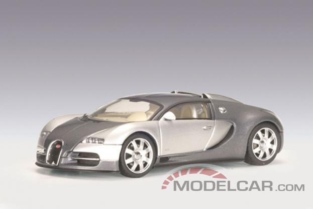 AUTOart Bugatti EB 16.4 Veyron Genf 2003 Grey Silver 50902