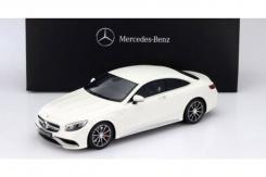 GT Spirit Mercedes-Benz S63 AMG Coupe C217 Diamond White dealer edition B66960372