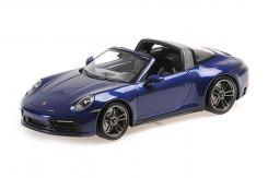 Minichamps Porsche 911 992 Targa 4 GTS 2021 blue 155061060