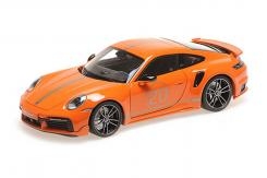 Minichamps Porsche 911 992 Turbo S Sport Design coupe orange 113069074