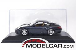 Minichamps Porsche 911 997 Carrera blue dealer edition