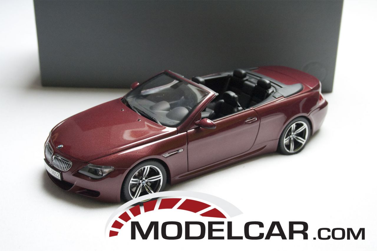 Kyosho BMW M6 convertible e64 Indianapolis Red dealer edition